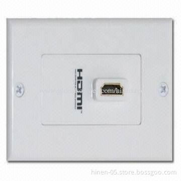 HDMI Wall Plate Repeater with High-definition Multimedia Interface